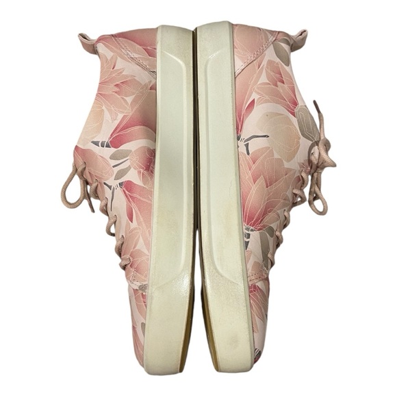 Ecco Soft 8 Floral Rose Dust Pink Sneaker ❤️ SZ 9 - Picture 3 of 6